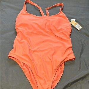 Coral One-Piece Swimsuit